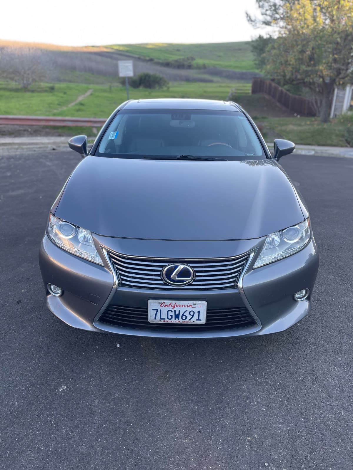 2015 Lexus ES, grey, for sale at United Flex Auto Sales in Pleasant Hill, CA