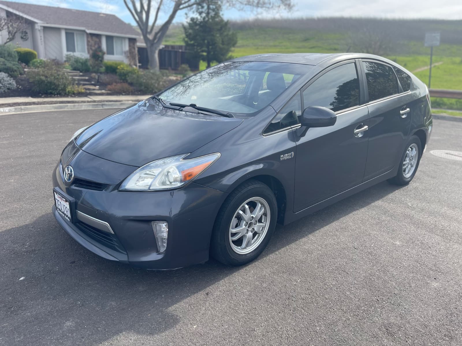 2014 Toyota Prius, dark grey, for sale at United Flex Auto Sales in Pleasant Hill, CA