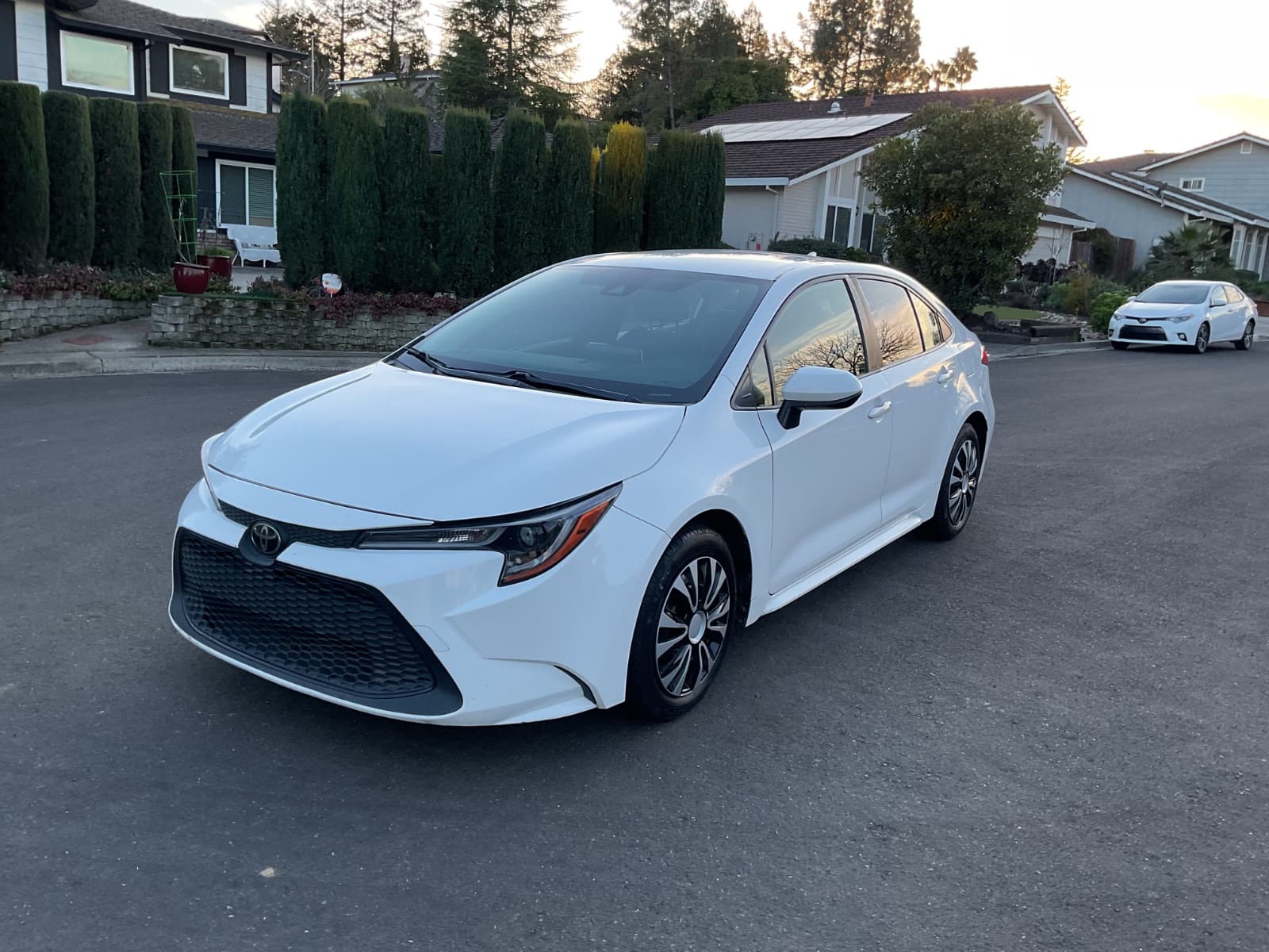 2020 Toyota Corolla, white, for sale at United Flex Auto Sales in Pleasant Hill, CA
