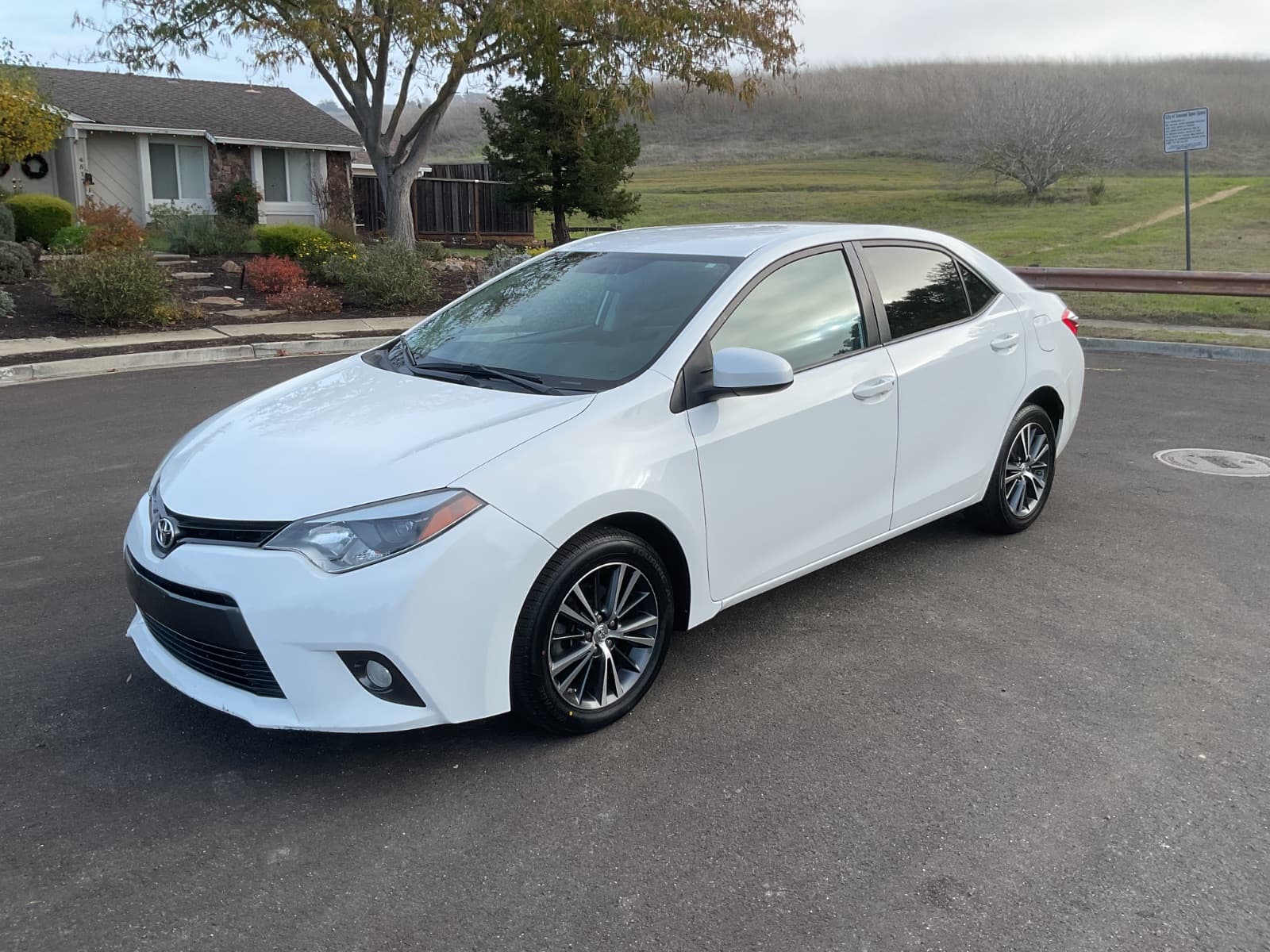 2016 Toyota Corolla, white, for sale at United Flex Auto Sales in Pleasant Hill, CA