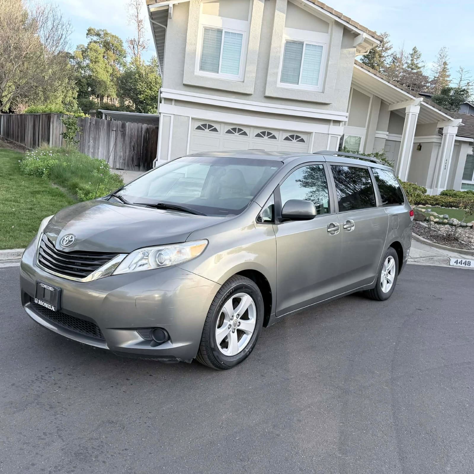 2011 Toyota Sienna, green grey, for sale at United Flex Auto Sales in Pleasant Hill, CA