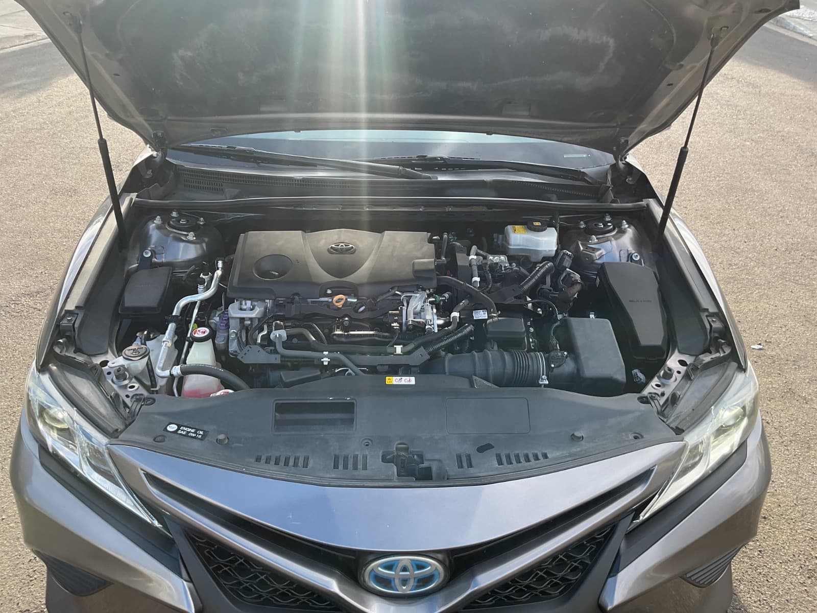 2018 Toyota Camry Hybrid SE, photo 17 of 17, at United Flex Auto Sales in Pleasant Hill, CA