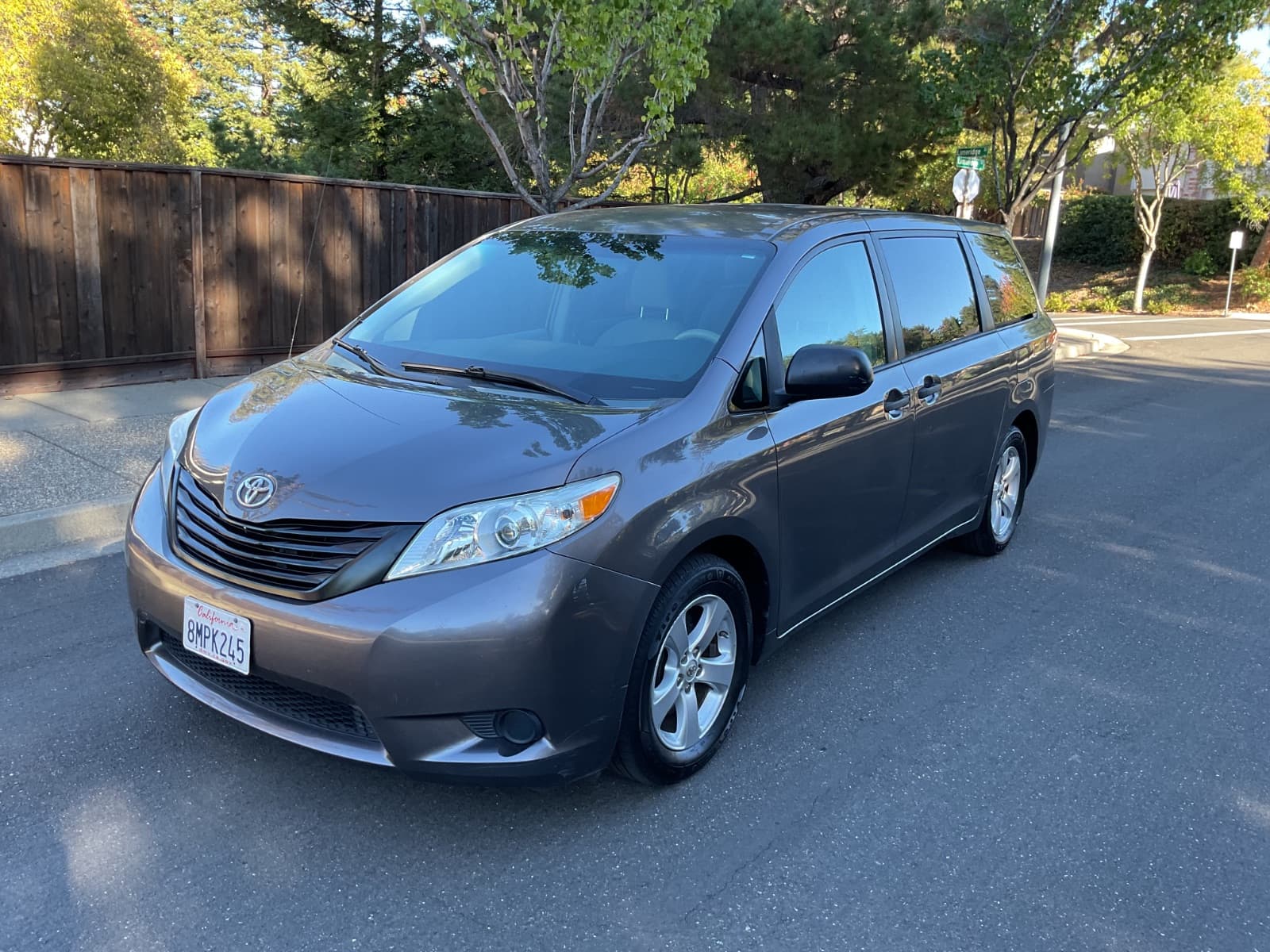 2013 Toyota Sienna, grey, for sale at United Flex Auto Sales in Pleasant Hill, CA
