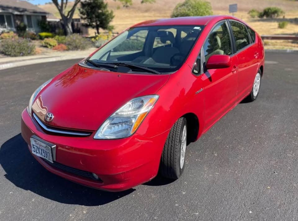 2007 Toyota Prius, red, for sale at United Flex Auto Sales in Pleasant Hill, CA