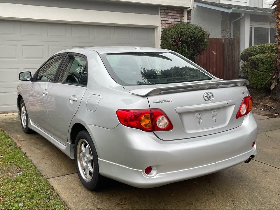 2009 Toyota Corolla S, photo 8 of 8, at United Flex Auto Sales in Pleasant Hill, CA
