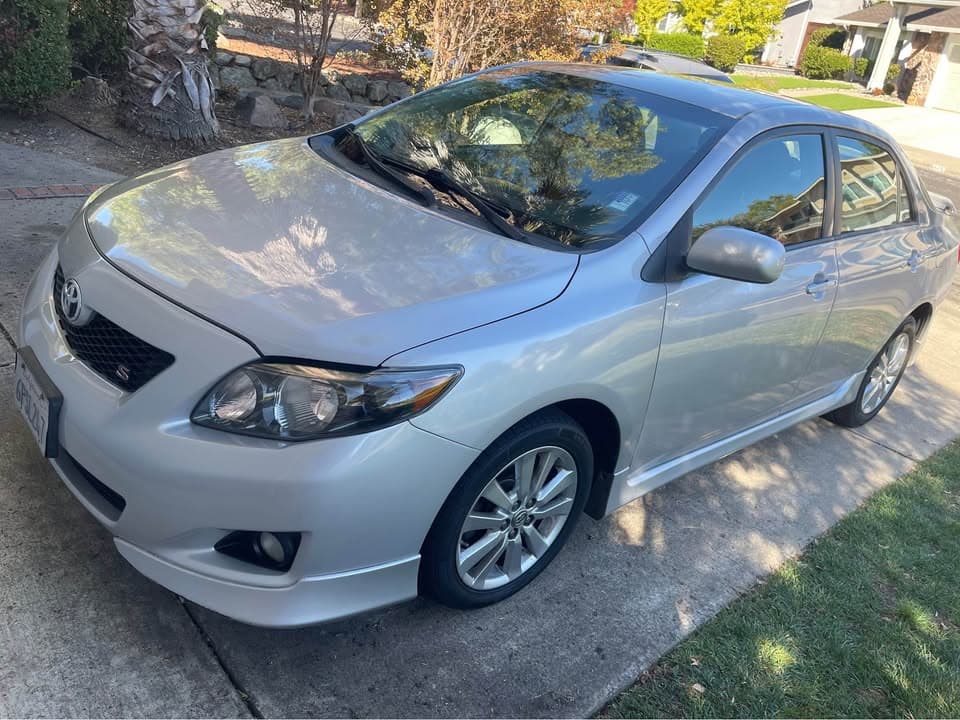 2010 Toyota Corolla S, silver, for sale at United Flex Auto Sales in Pleasant Hill, CA