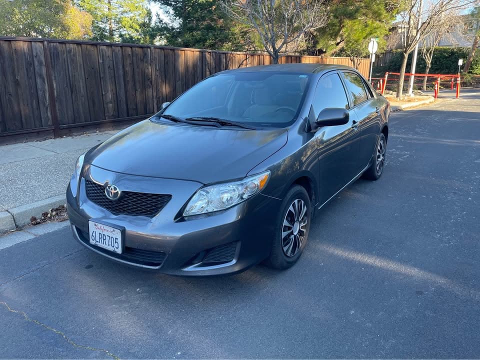 2010 Toyota Corolla LE, grey, for sale at United Flex Auto Sales in Pleasant Hill, CA