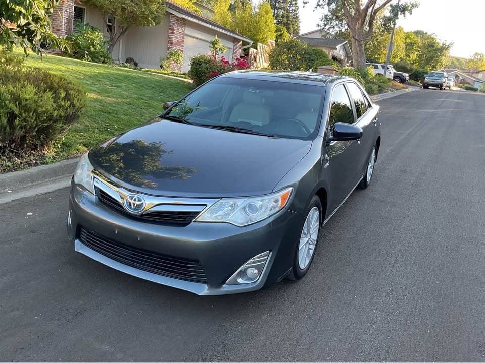 2012 Toyota Camry Hybrid XLE, grey, for sale at United Flex Auto Sales in Pleasant Hill, CA