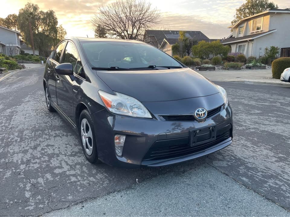 2013 Toyota Prius Two, grey, for sale at United Flex Auto Sales in Pleasant Hill, CA