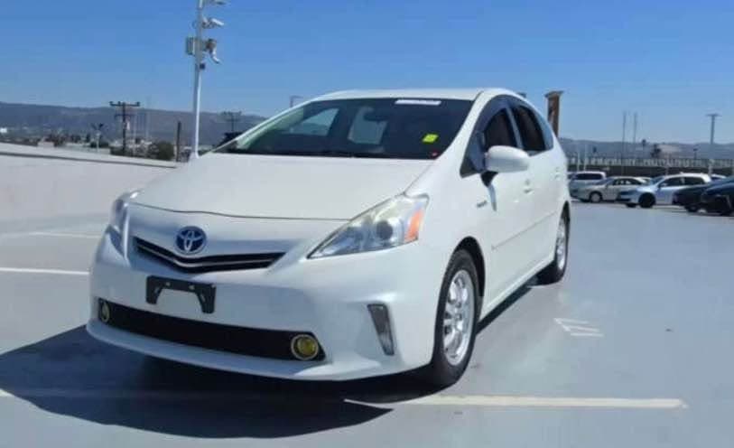 2013 Toyota Prius V Three, white, for sale at United Flex Auto Sales in Pleasant Hill, CA