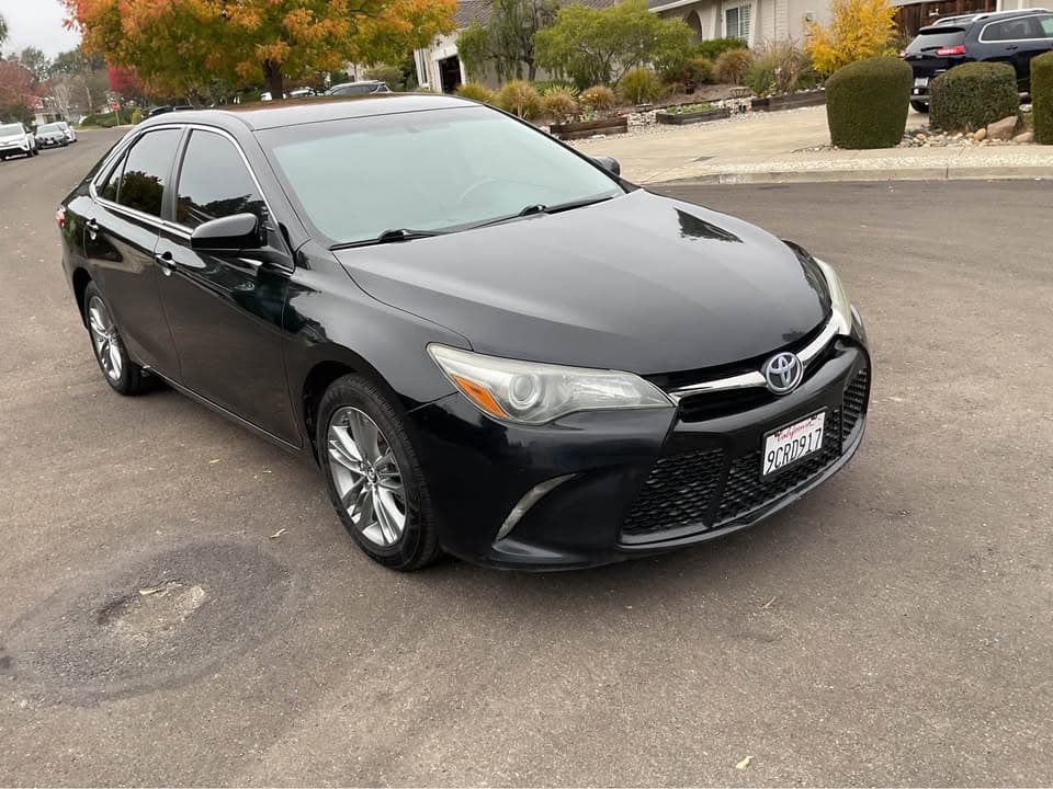 2015 Toyota Camry SE, photo 8 of 8, at United Flex Auto Sales in Pleasant Hill, CA