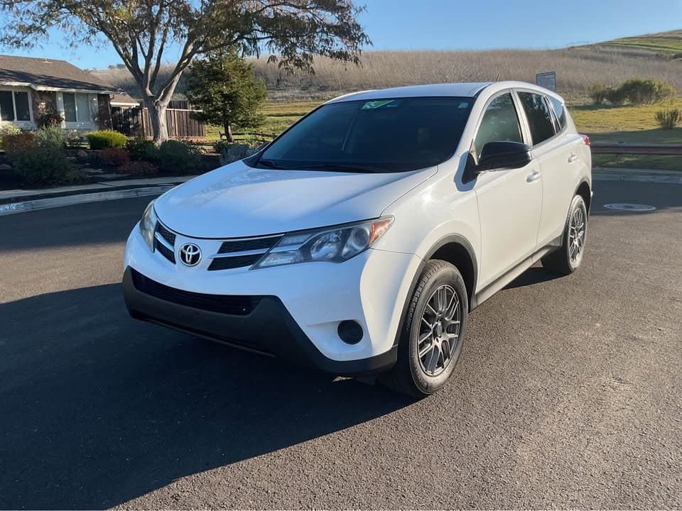 2015 Toyota RAV4 le, white, for sale at United Flex Auto Sales in Pleasant Hill, CA