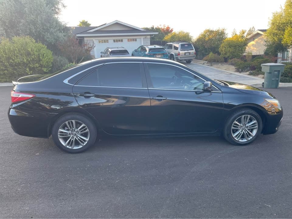 2016 Toyota Camry SE, photo 8 of 8, at United Flex Auto Sales in Pleasant Hill, CA