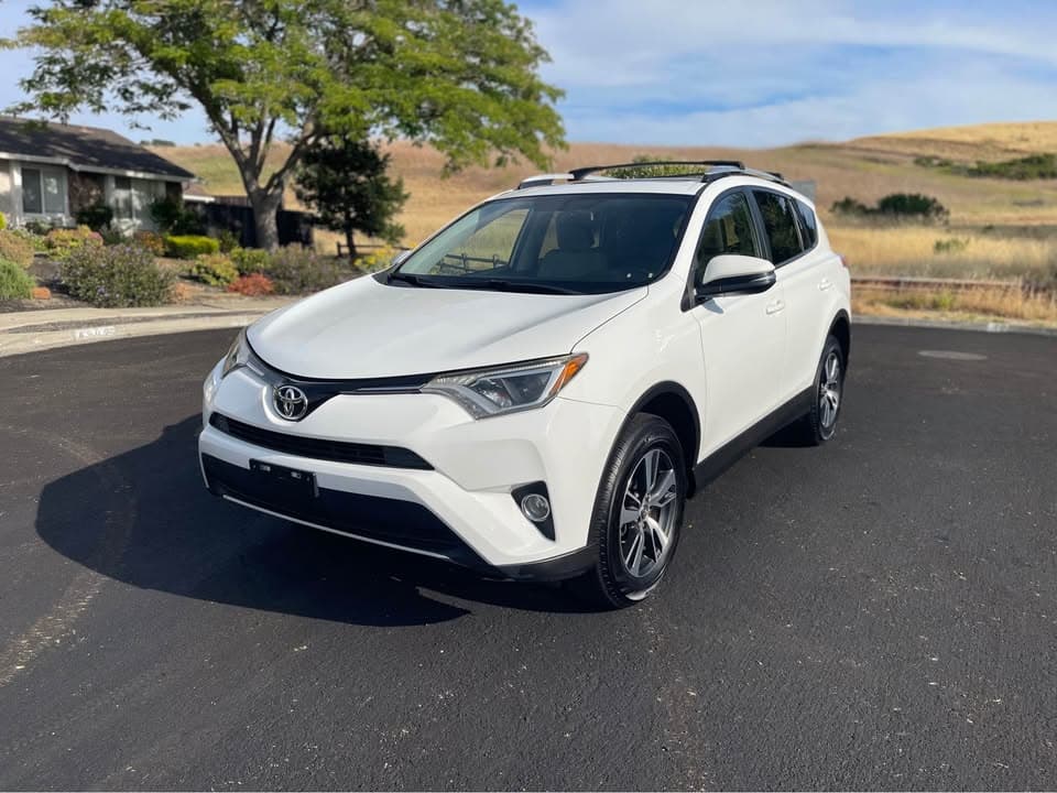 2016 Toyota RAV4 XLE, white, for sale at United Flex Auto Sales in Pleasant Hill, CA