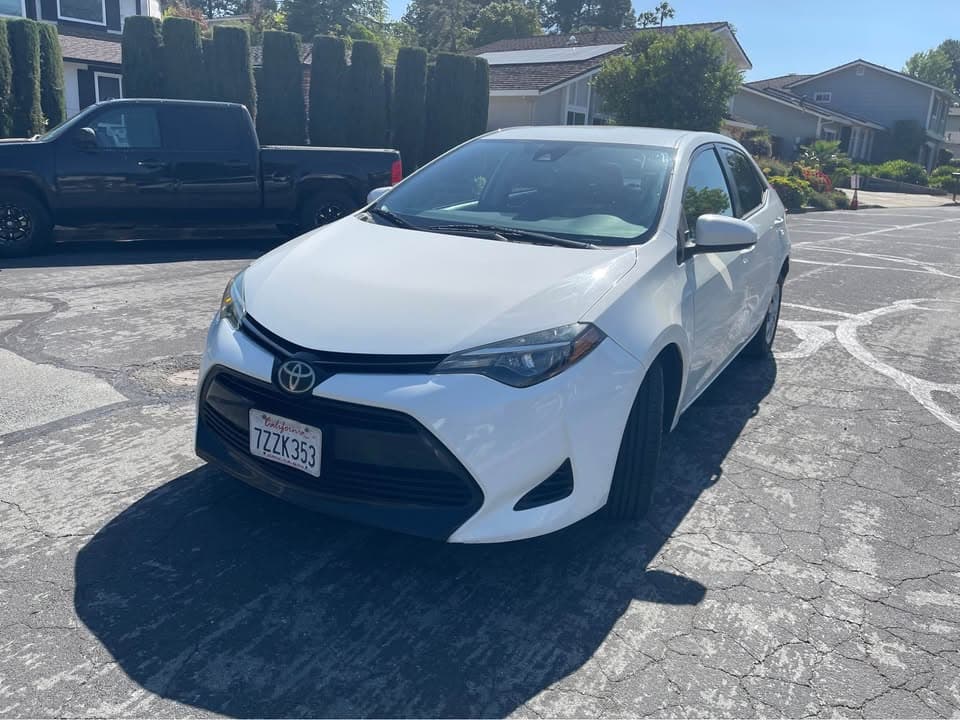 2017 Toyota Corolla L, white, for sale at United Flex Auto Sales in Pleasant Hill, CA