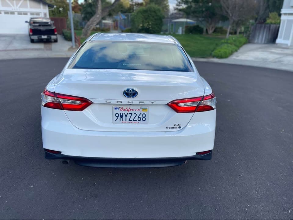 2018 Toyota Camry Hybrid LE, photo 8 of 8, at United Flex Auto Sales in Pleasant Hill, CA