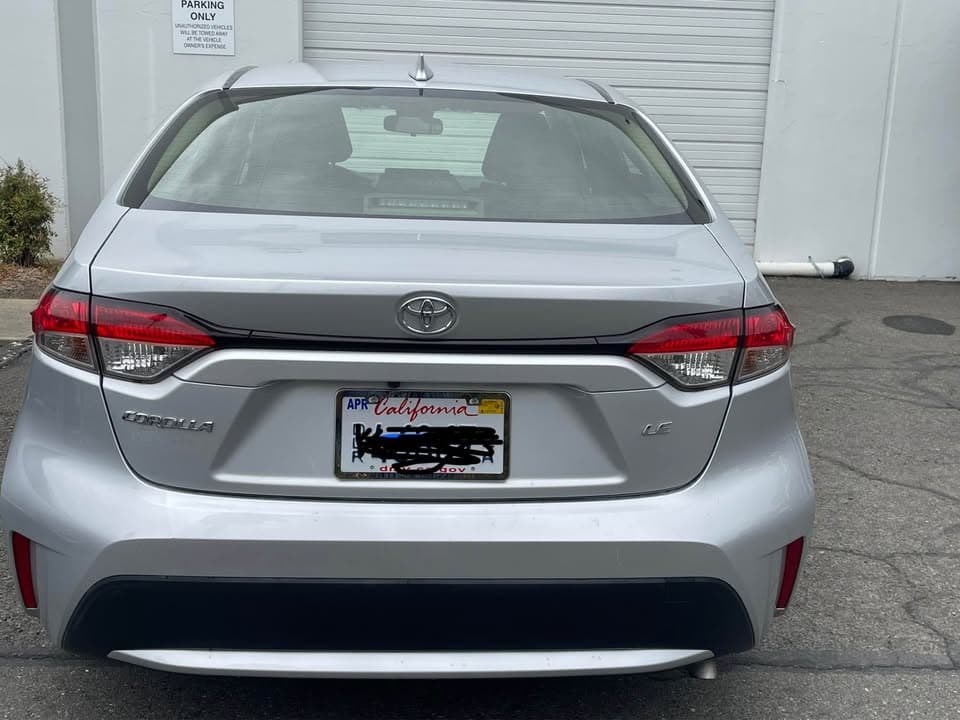 2020 Toyota Corolla LE, photo 2 of 8, at United Flex Auto Sales in Pleasant Hill, CA